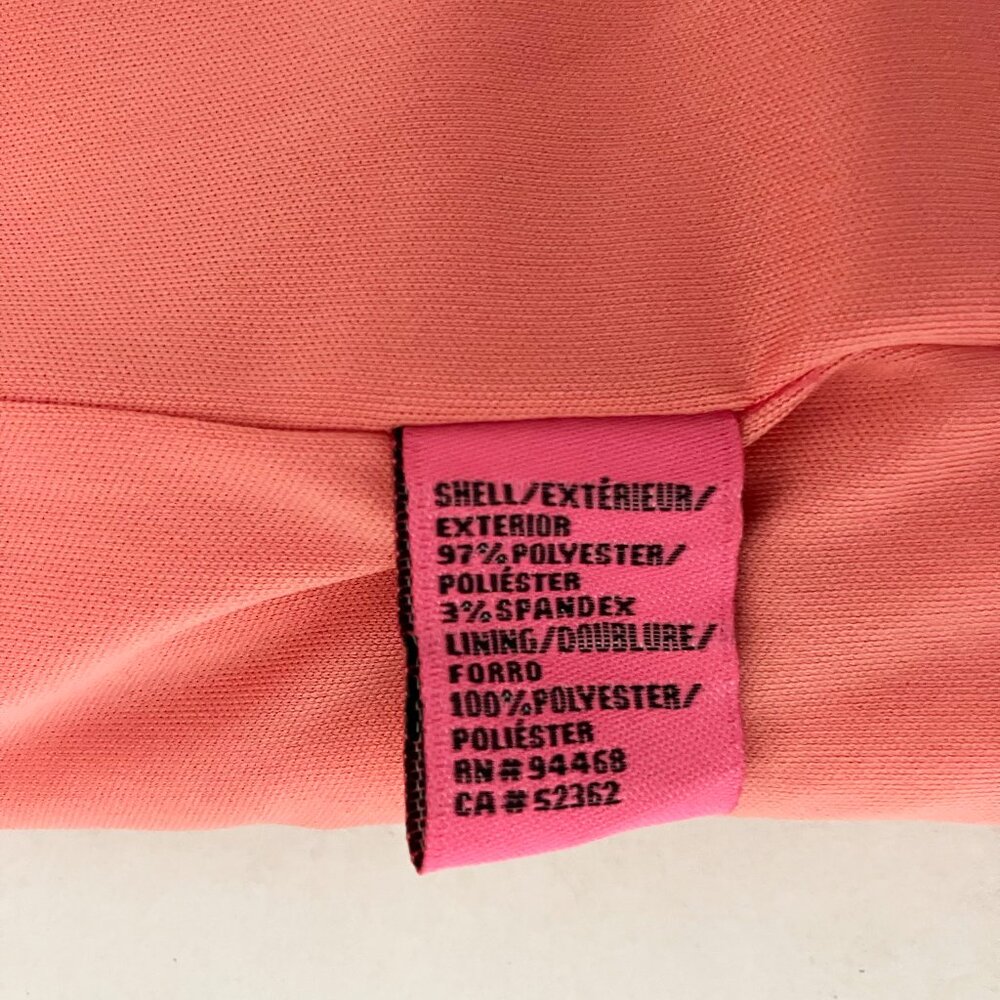 Betsey Johnson Coral Textured Sheath Dress | Size 4 | NWT - Picture 10 of 11